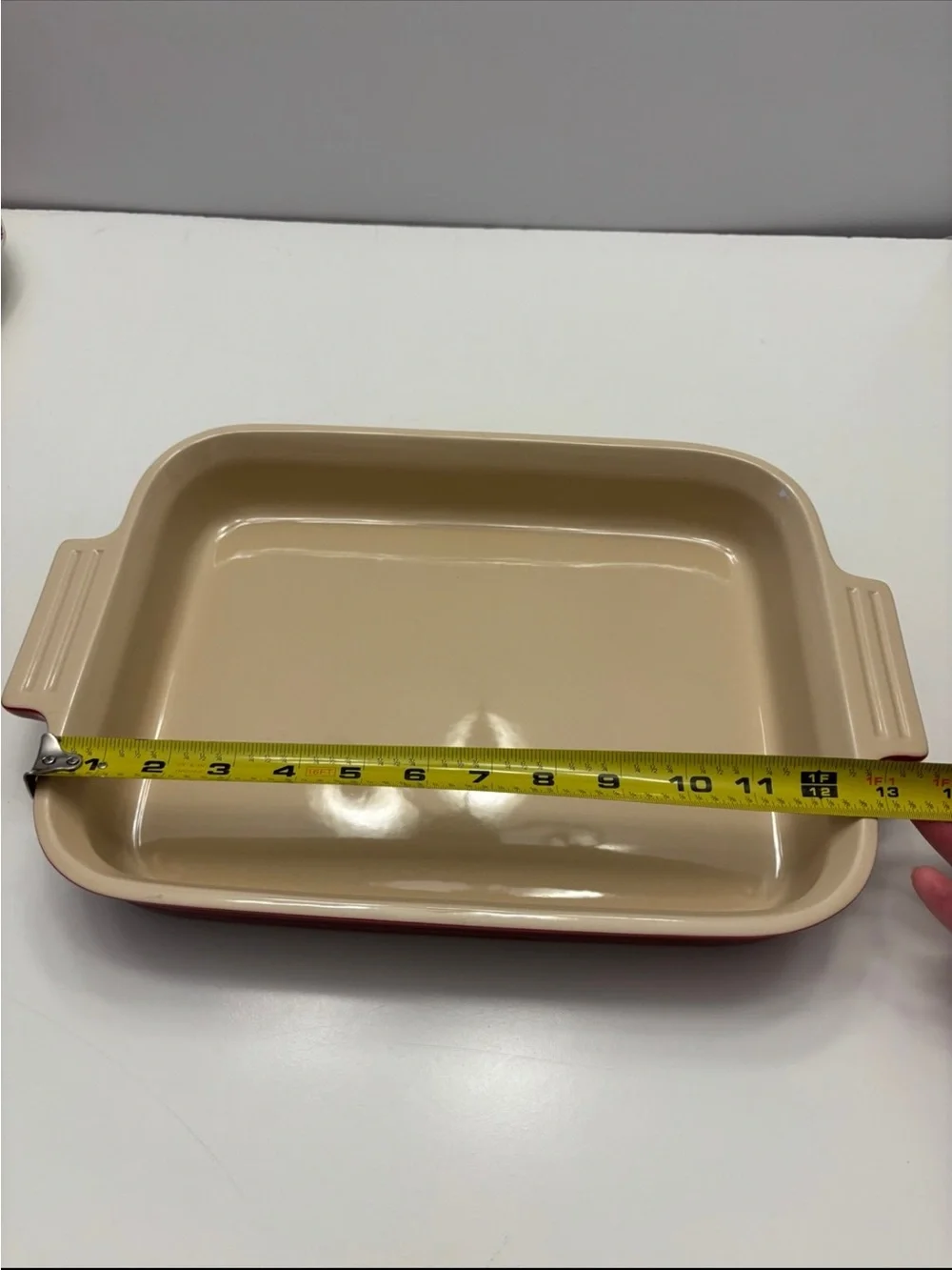 Le Creuset Stoneware Heritage cherry red Rectangle Casserole Baking Dish